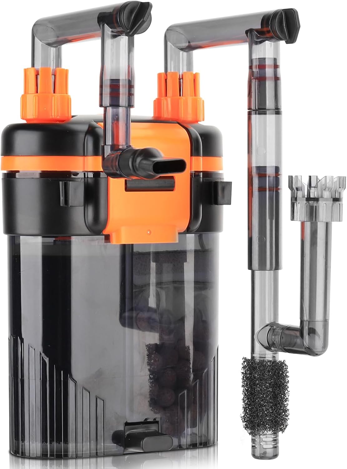 hygger External Hang-On-Back Canister Filter for Aquariums
