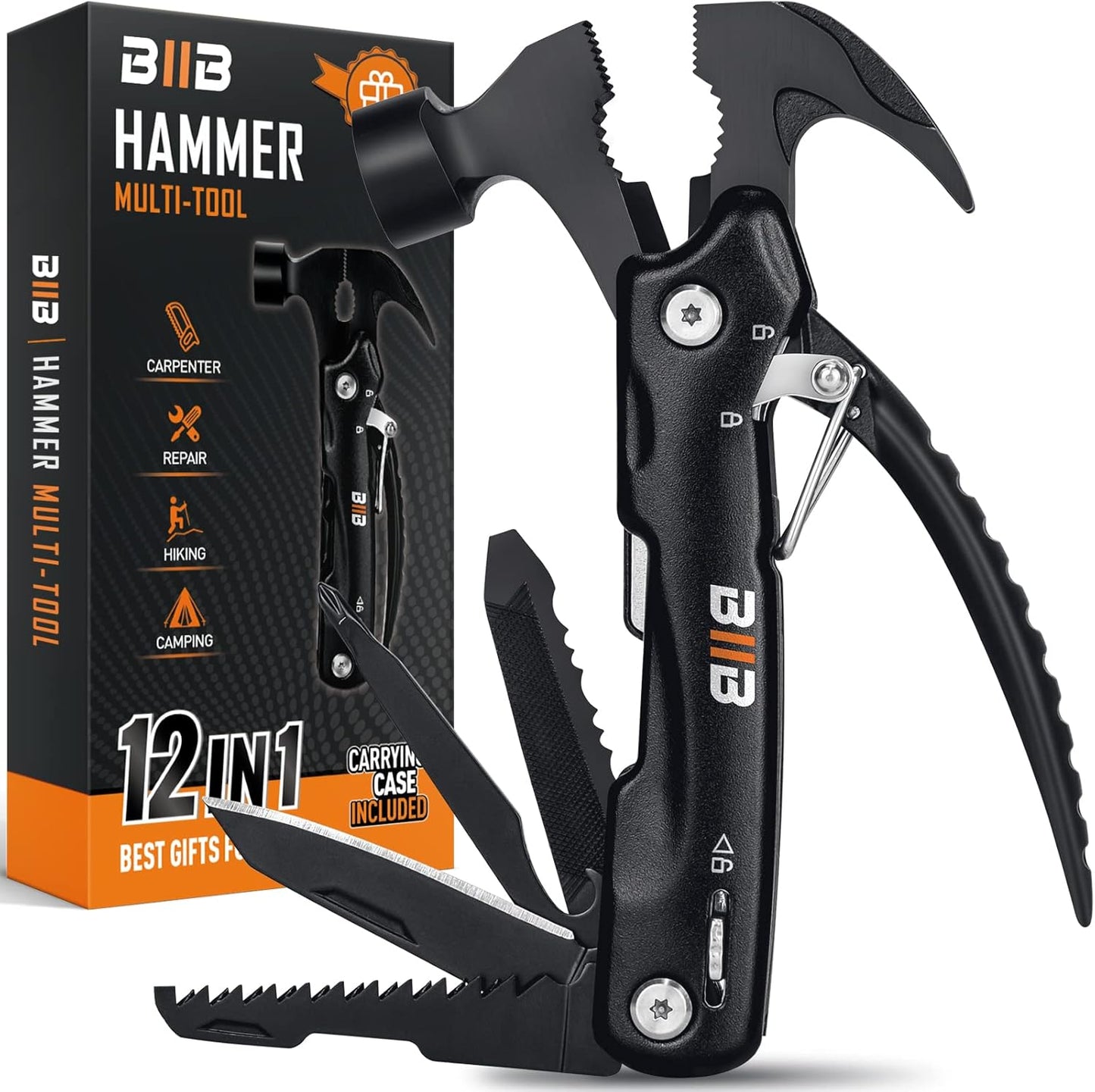 12-in-1 Hammer Multitool - Ultimate Gifts for Men