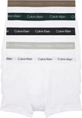 Calvin Klein Men's Cotton Classics 5-Pack Trunk - Soft Cotton Fit