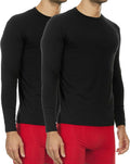 Thermal Shirts for Men Long Sleeve Base Layer - Fleece Lined Warmth