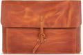 Real Grain Leather MacBook Pro and Air Case 15-16 in - Front Pocket