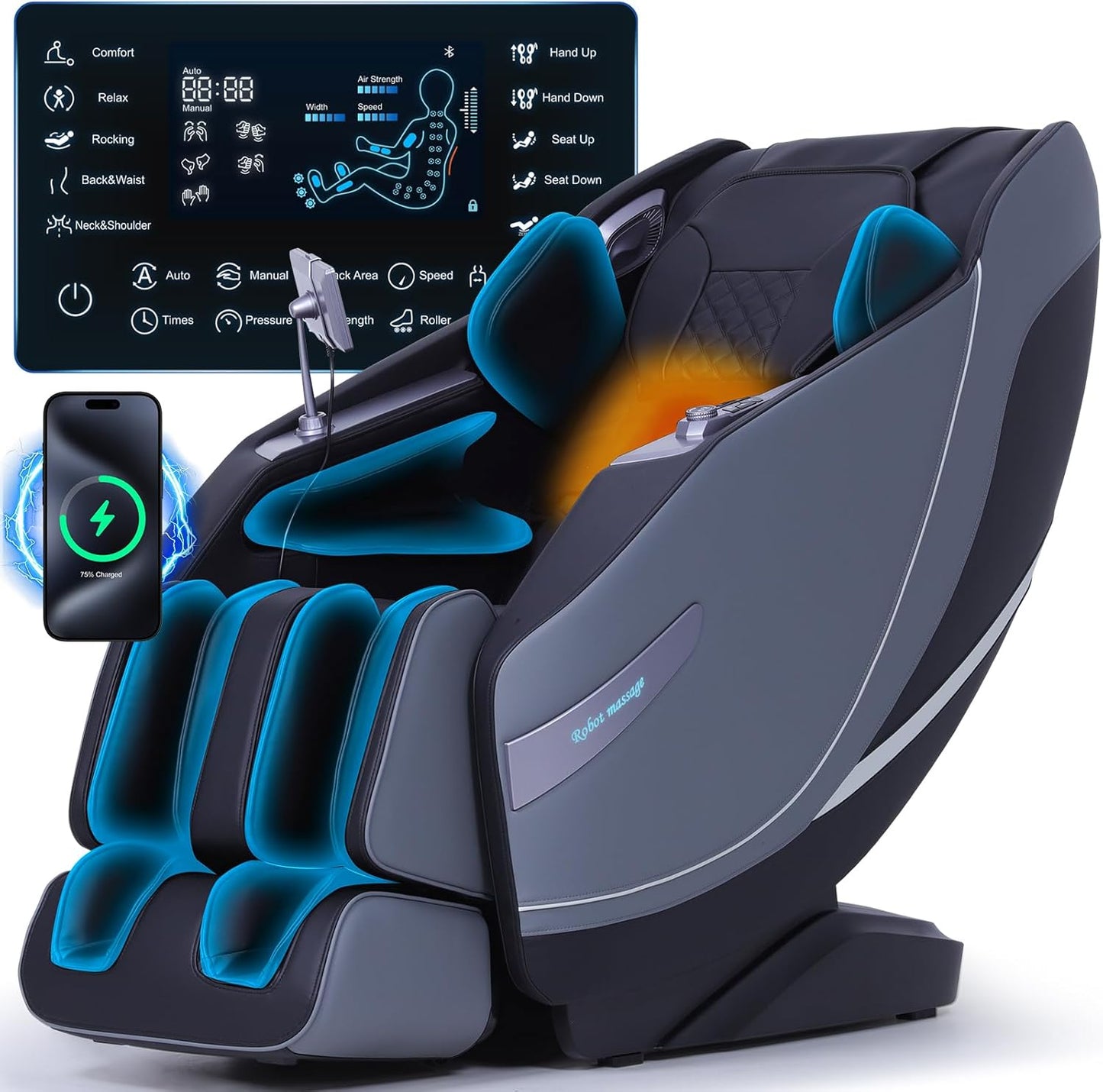 Ultimate Relaxation: Zero Gravity 3D Massage Chair
