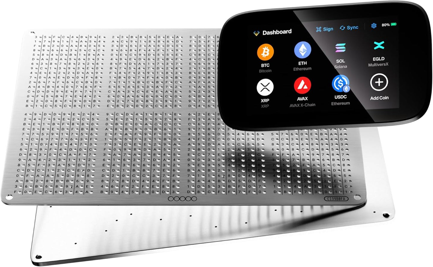 NGRAVE COMBO - ZERO Crypto Hardware Wallet with GRAPHENE Backup