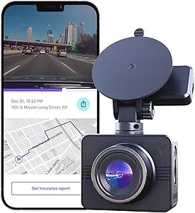 Nexar Beam GPS Dash Cam with Unlimited Cloud Storage and Parking Mode