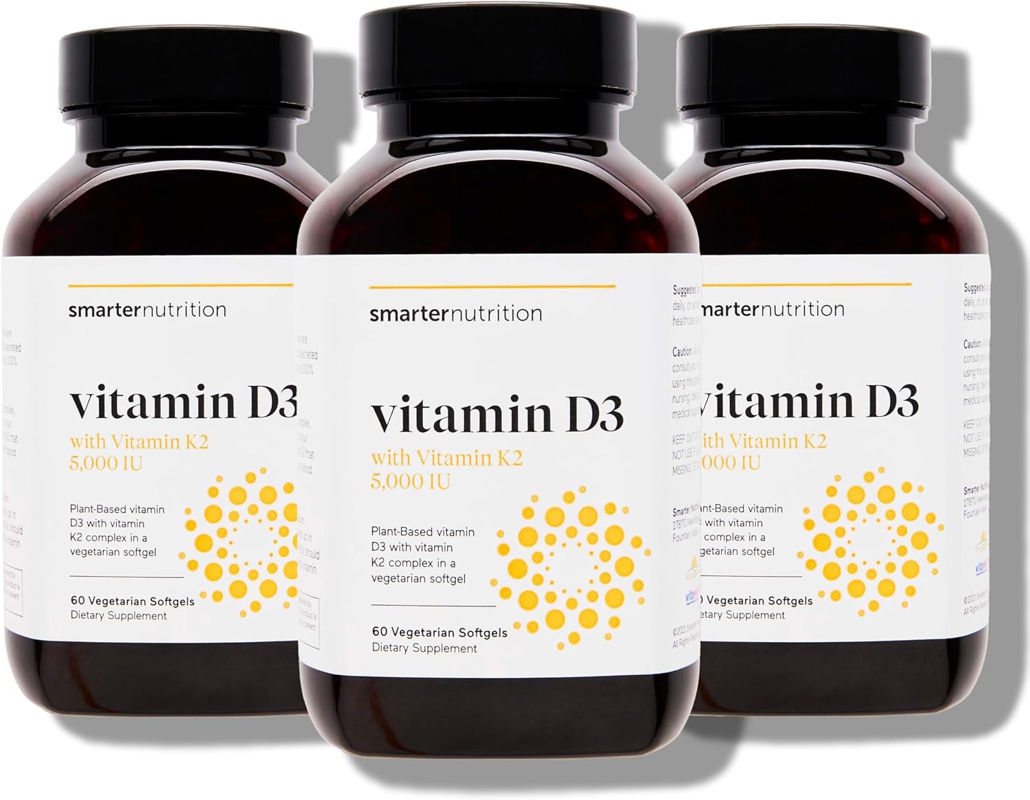 SMARTERNUTRITION Vegan Vitamin D3 K2 Supplement for Health