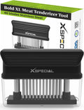 BOLD XL 60 Blade Meat Tenderizer - Steakhouse Results at Home