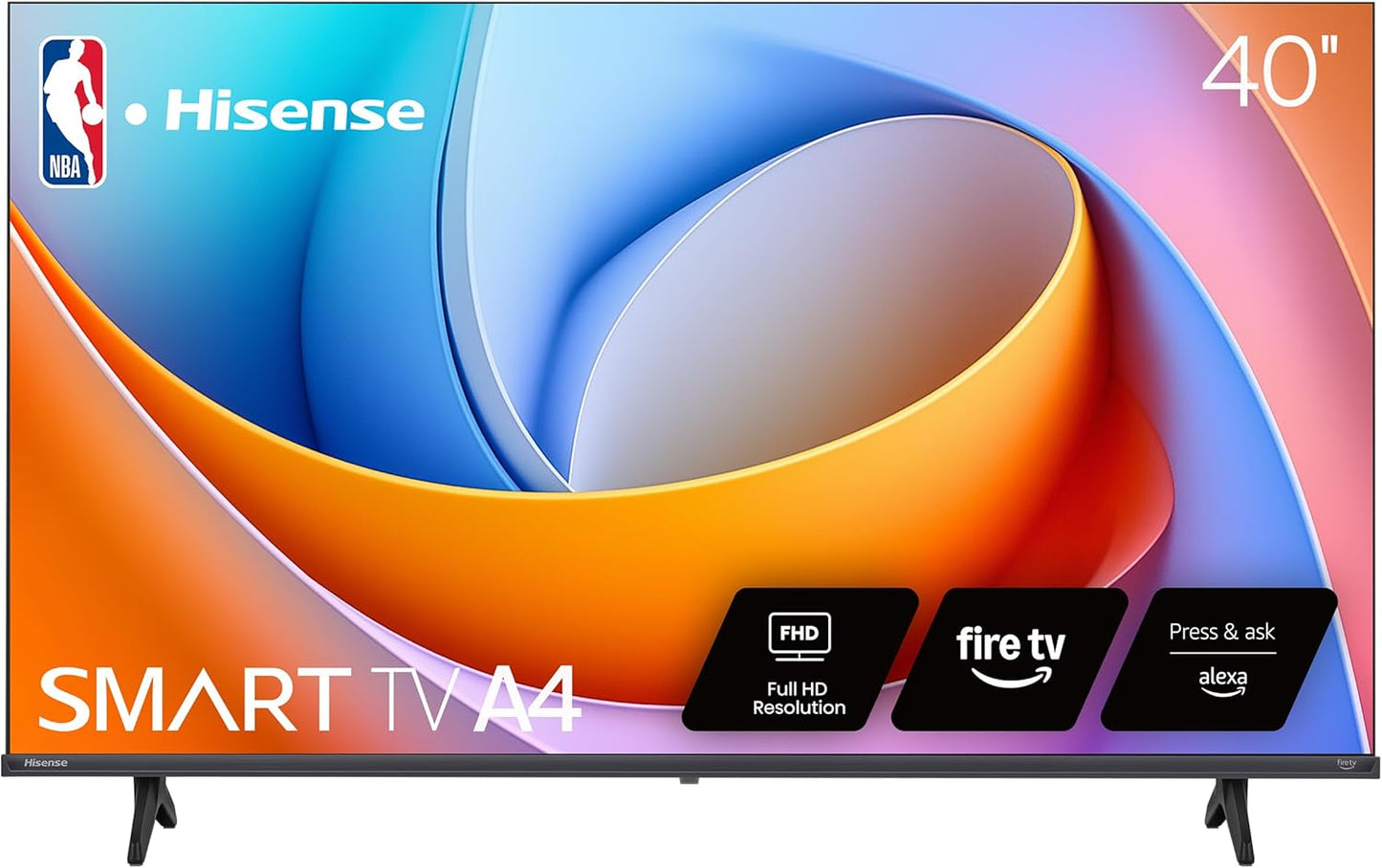 Hisense 40 FHD Smart Fire TV - Immersive Audio, Sleek Design