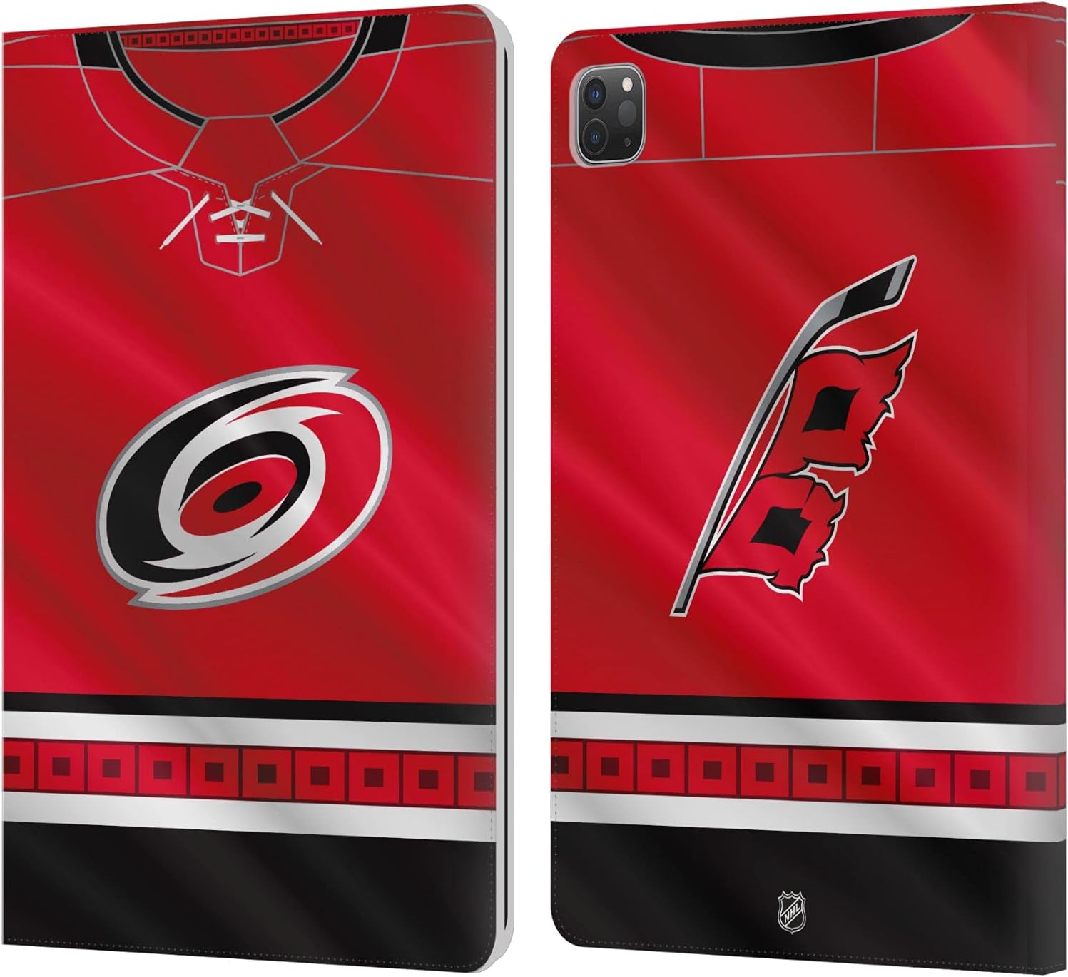 NHL Jersey Carolina Hurricanes Leather Wallet Case for iPad Pro
