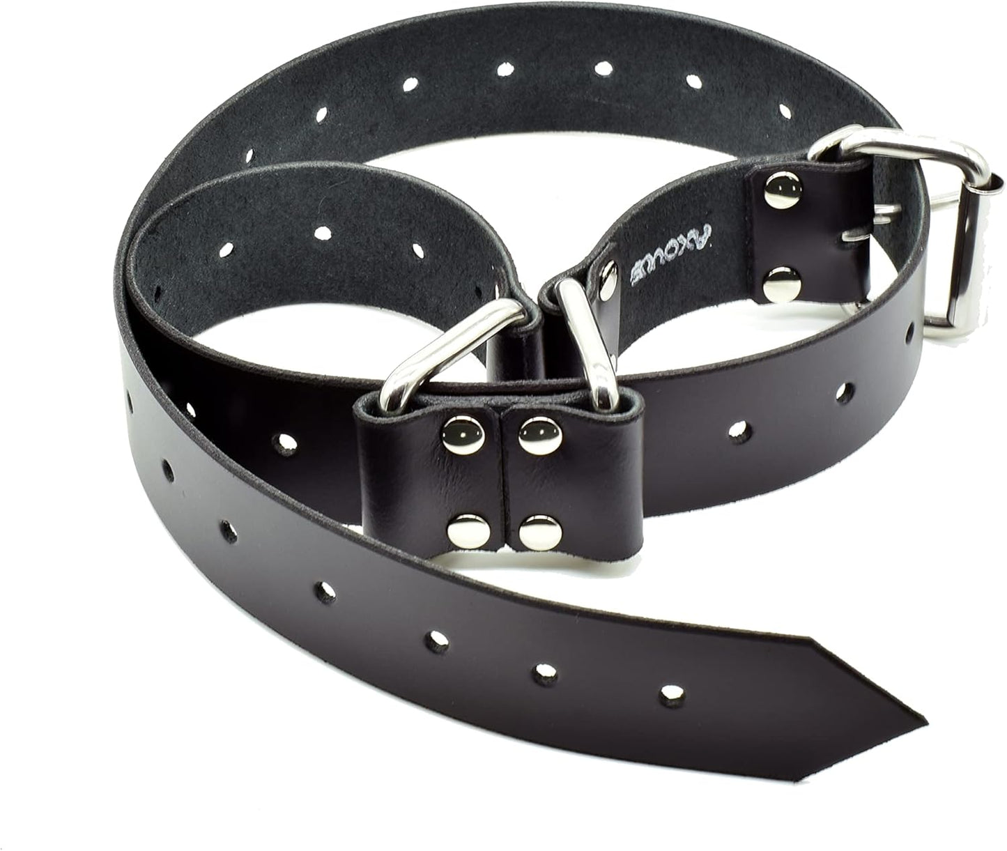 Premium Leather Bondage Hobble Belt for Fashion and Restraint