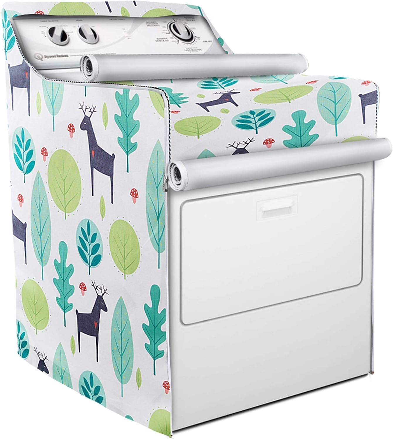 Waterproof Zipper-Design Washer Cover