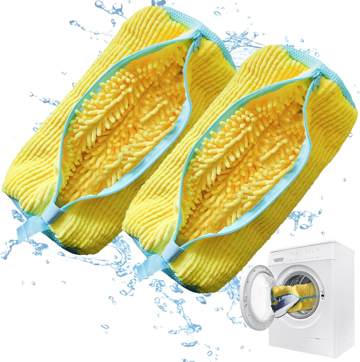 Reusable Shoe Cleaning Bag: Wash Shoes With Ease!