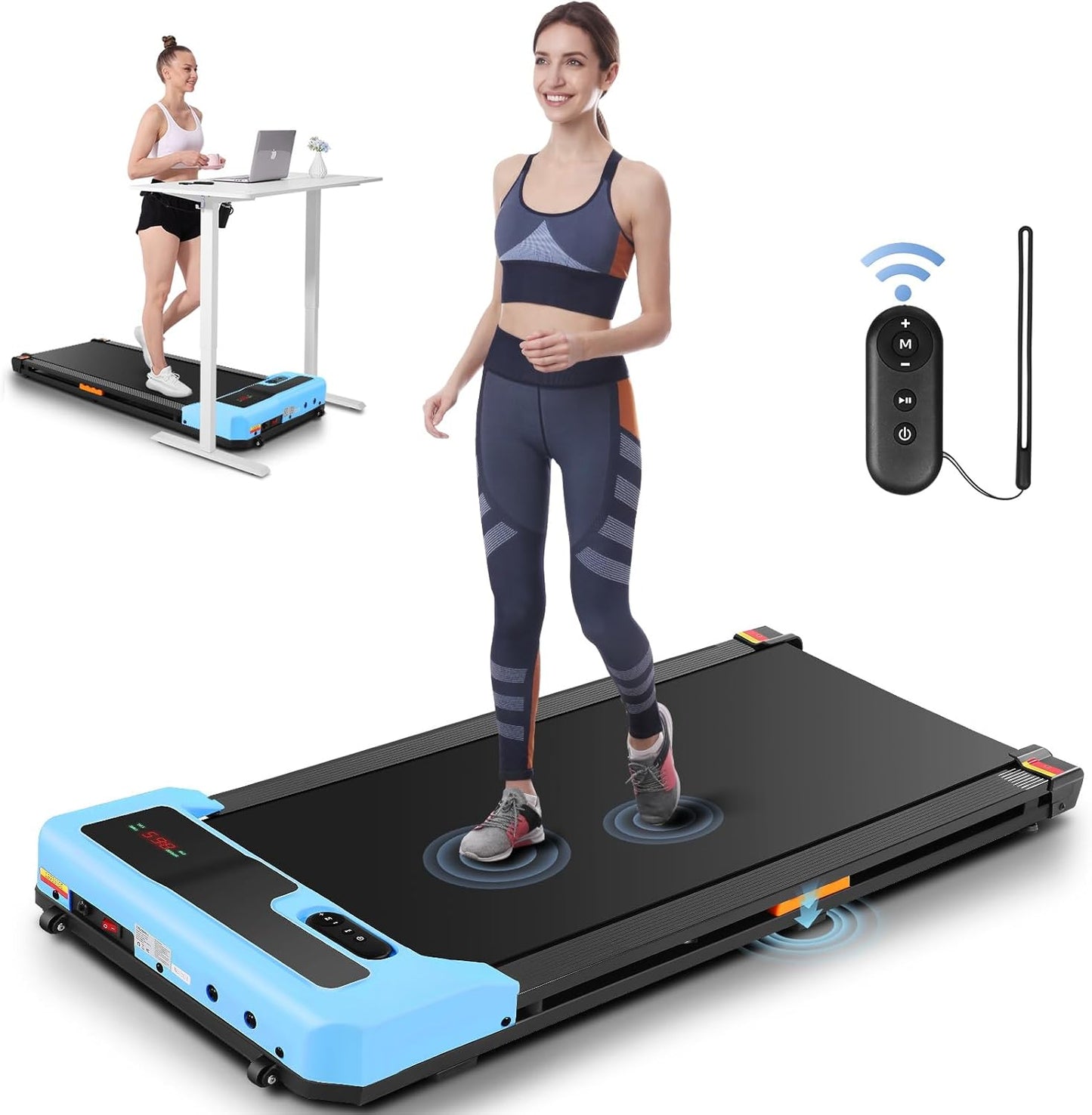 Quiet Under Desk Treadmill - Portable Fitness Powerhouse