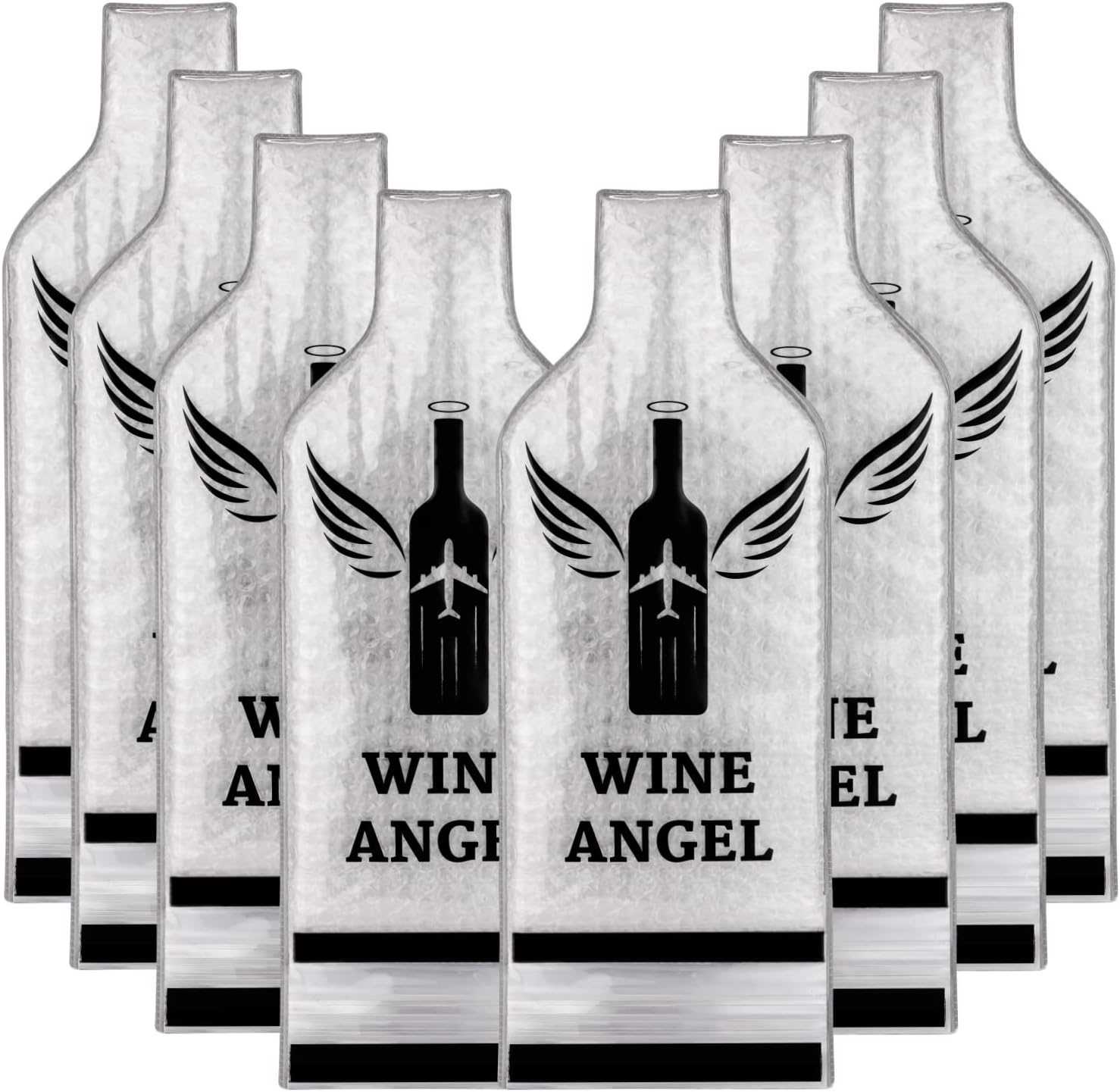 Reusable Wine Bags for Travel with Triple Protection Features
