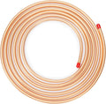 Copper Tubing 3/8 in OD x 16 ft - Seamless C12200 Copper Tube