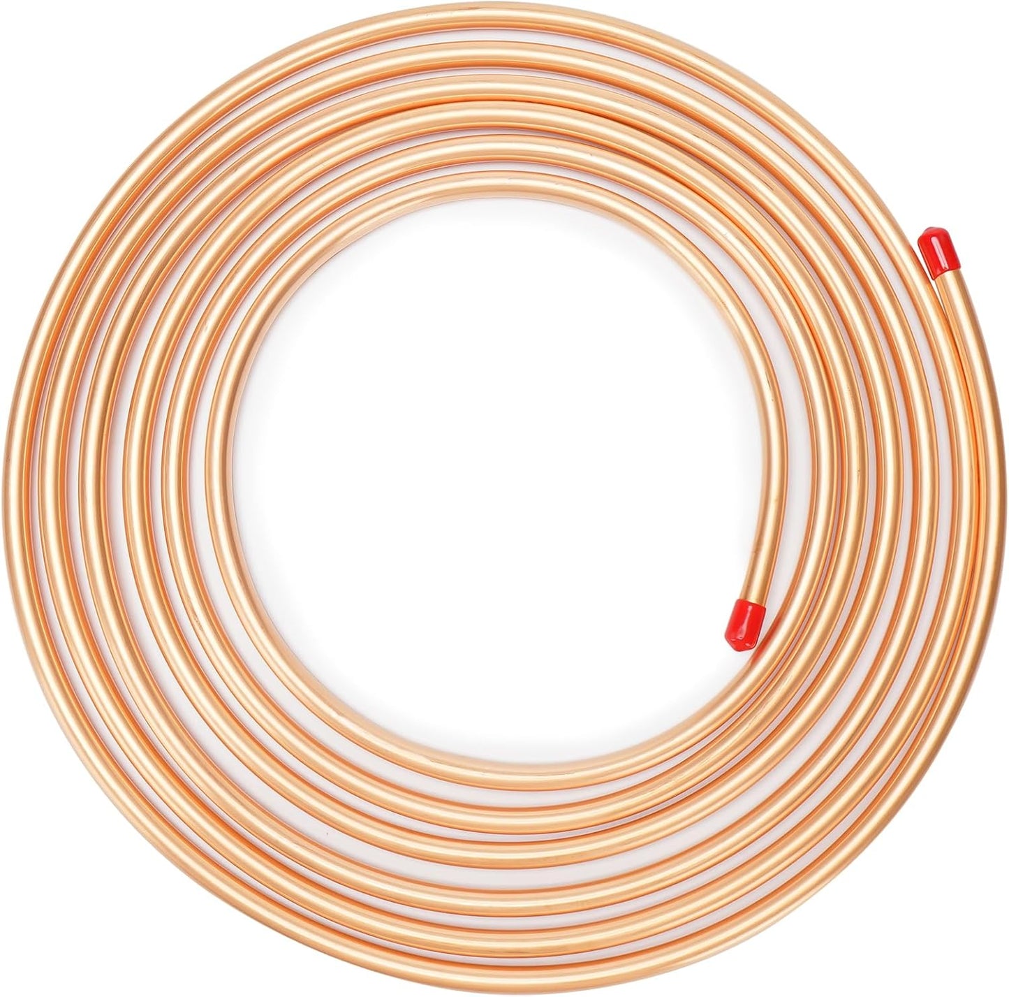 3/8 OD x 16 Ft Copper Tubing for HVAC and DIY Projects
