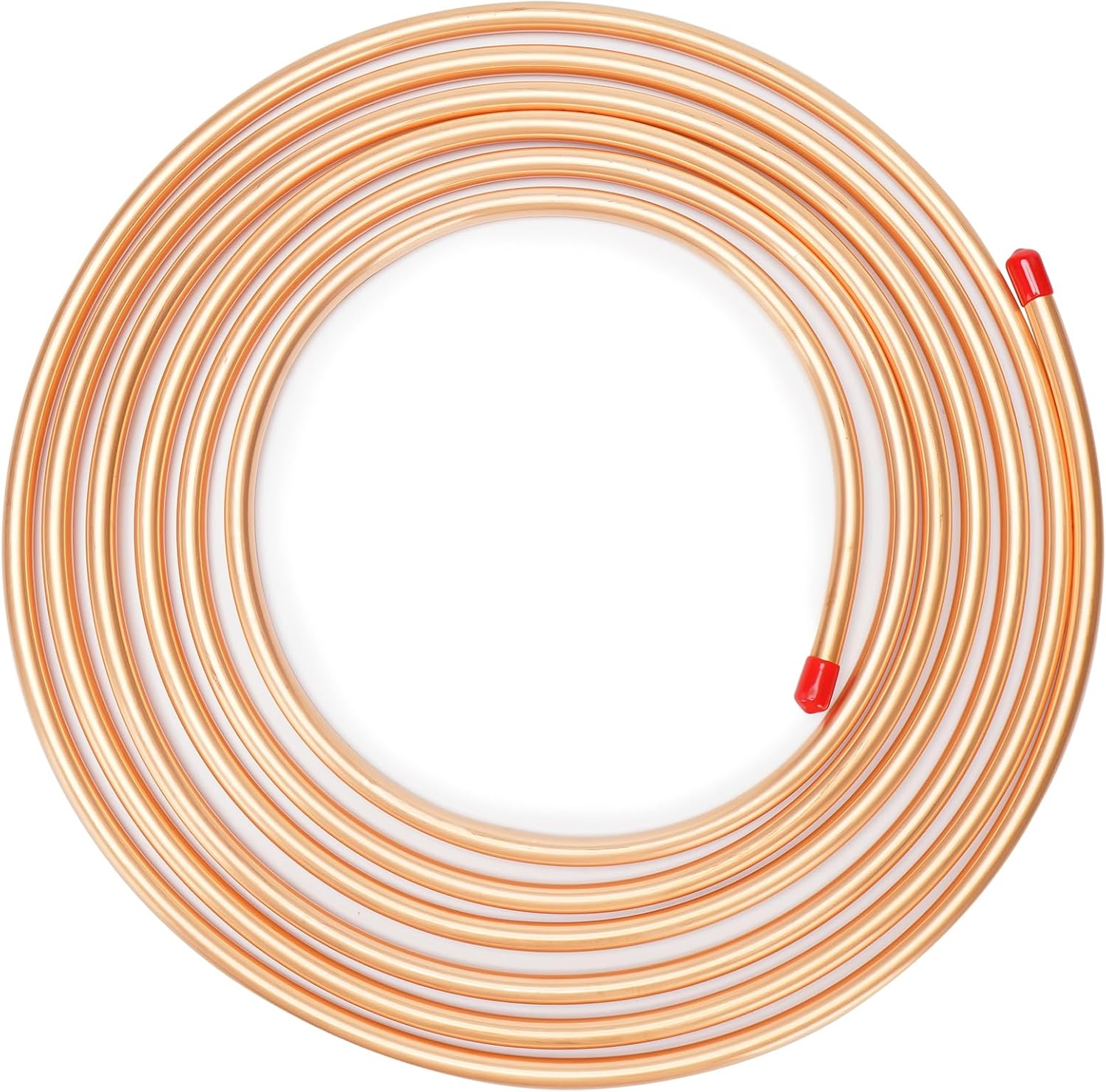 3/8 OD x 16 Ft Copper Tubing for HVAC and DIY Projects