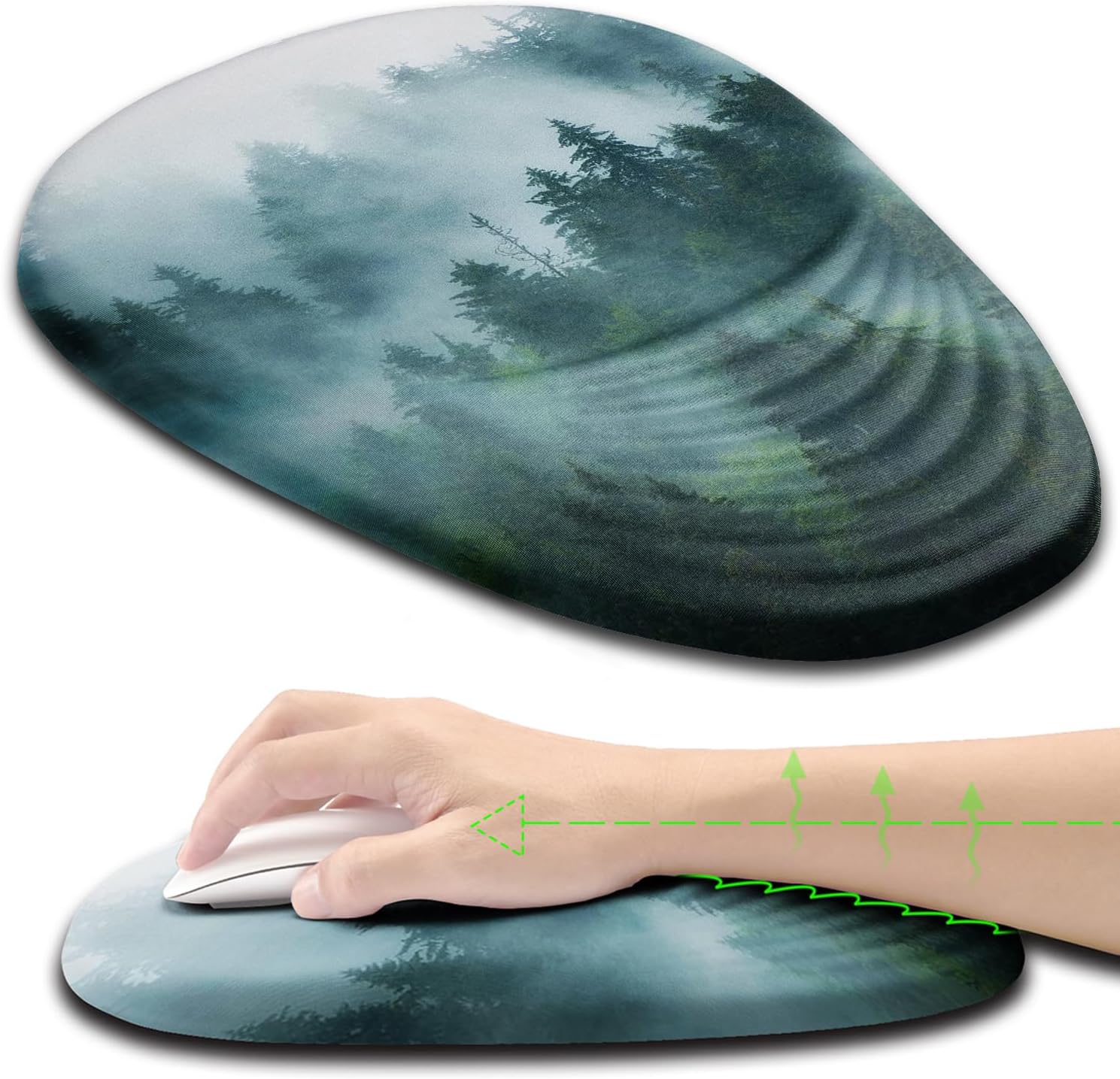 Armanza Ergonomic Mouse Pad: Pain Relief & Comfort