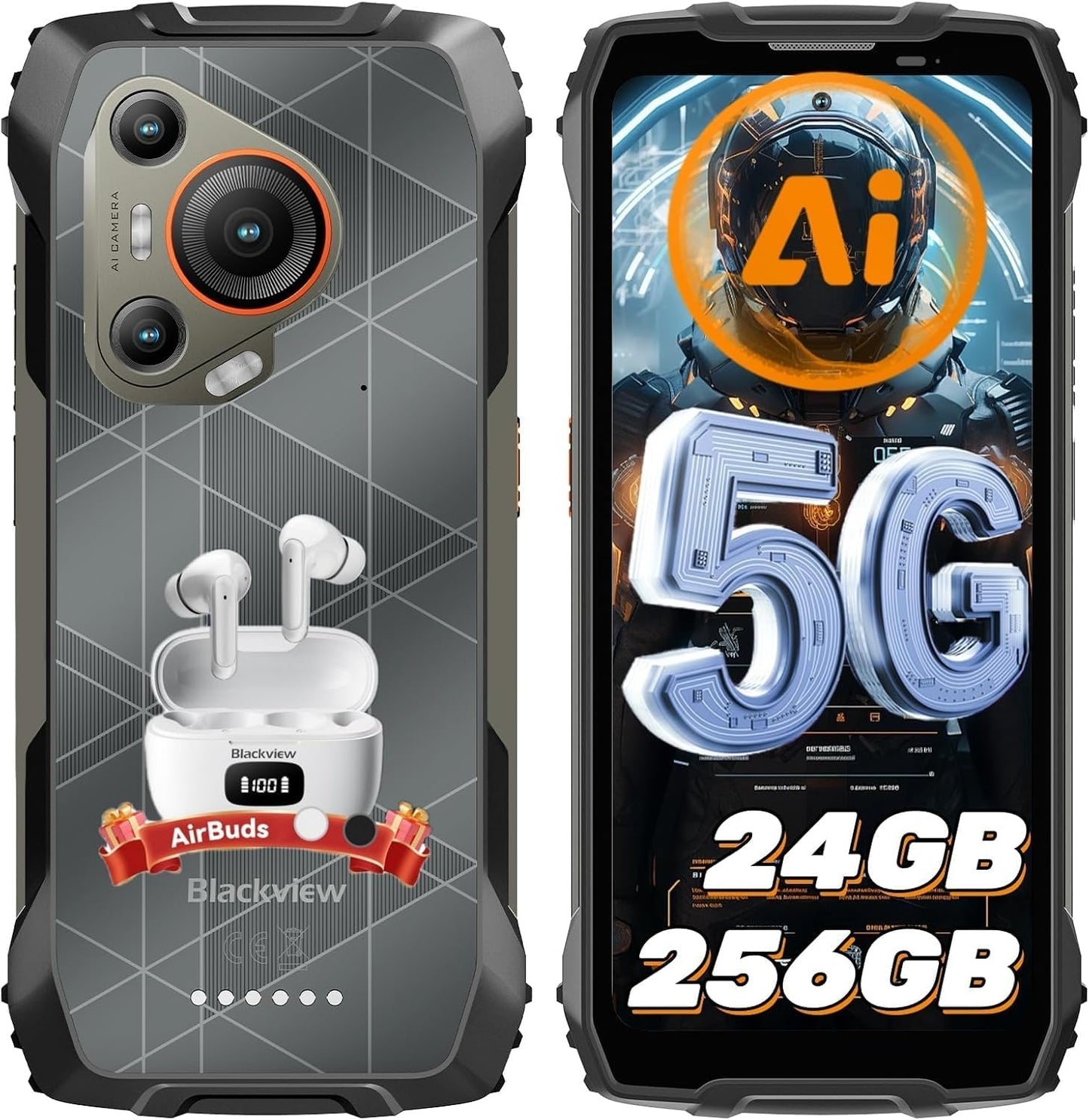 Blackview BL7000 Rugged Phone: 5G, 24GB RAM, 7500mAh Battery