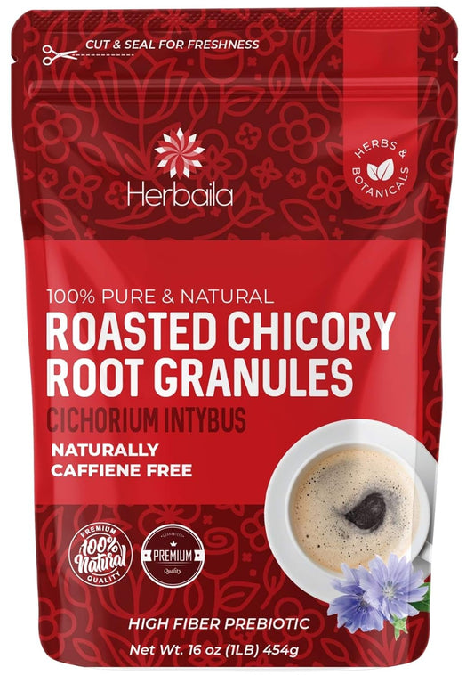 Inulin-Rich Chicory Coffee Granules