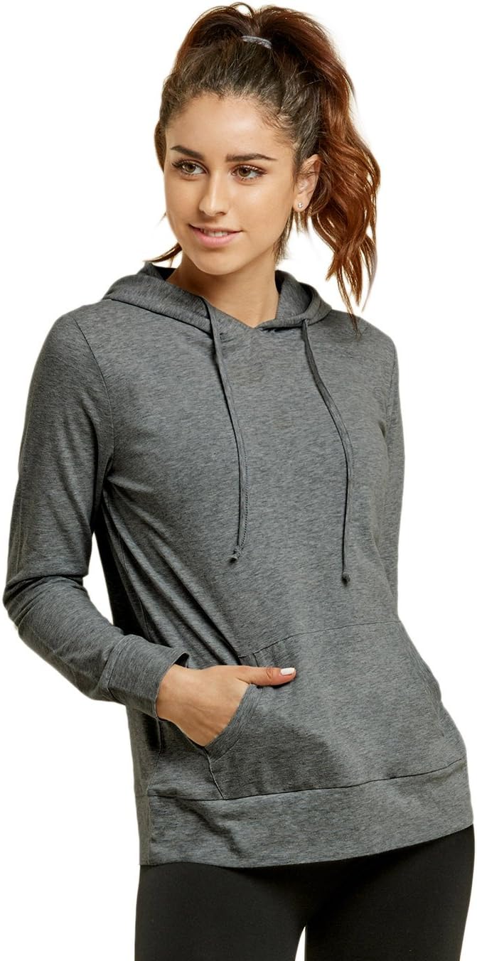 Sofra Women's Lightweight Cotton Hoodie - Cozy Comfort