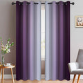 Yakamok Room Darkening Ombre Curtains for Elegant Bedrooms