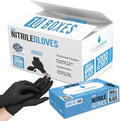 CLEAN SPACE PROJECT Nitrile Gloves - Durable Black Food Safe