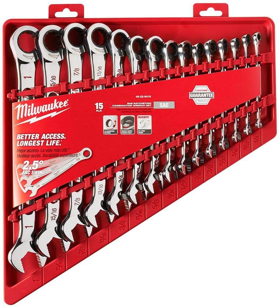 Milwaukee Electric Tools Ratcheting Combination Wrench Set Review
