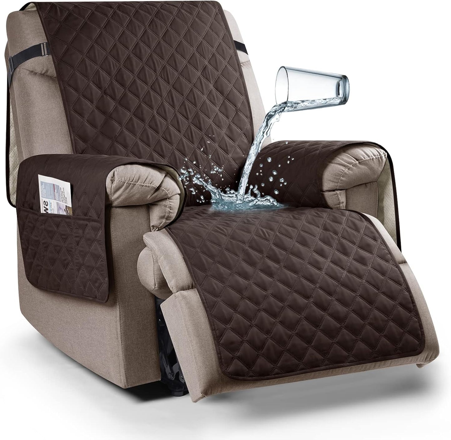 100% Waterproof Recliner Chair Cover for Large Recliners