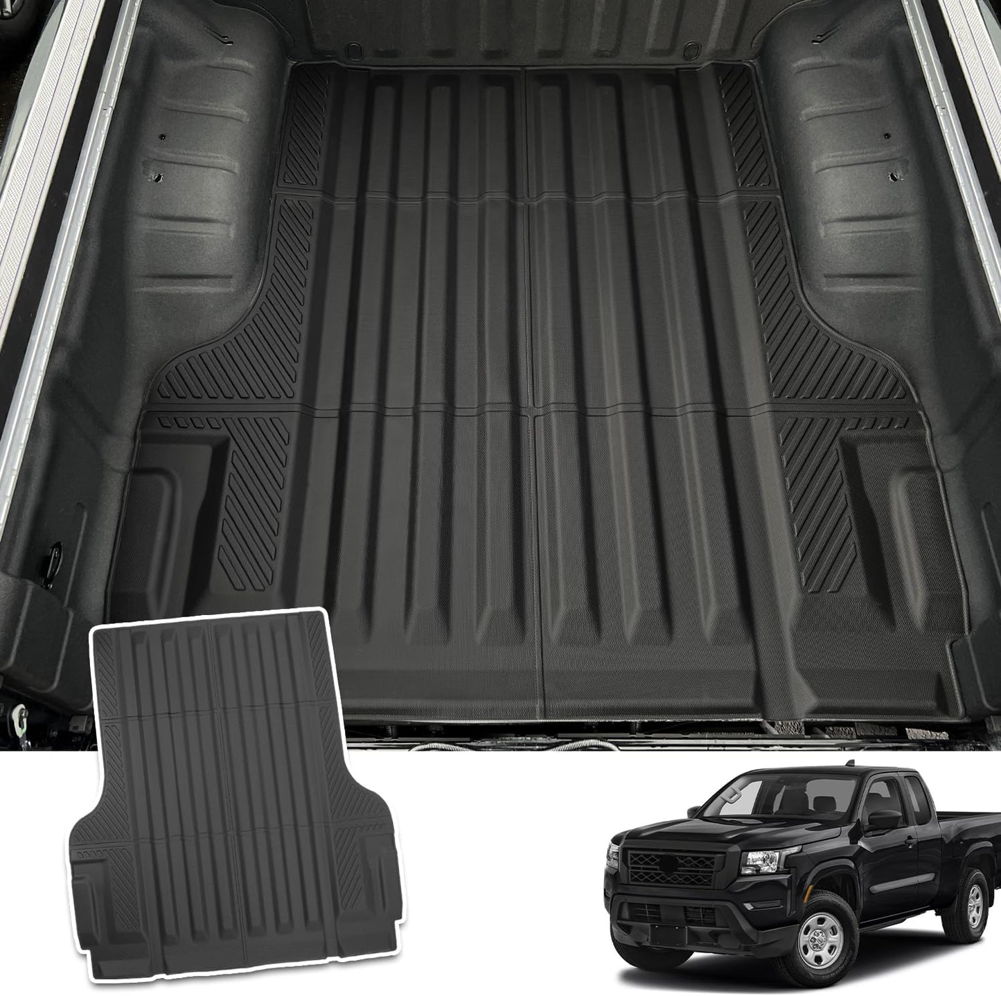 5FT Bed Mat for 2022-2024 Nissan Frontier Truck Accessories