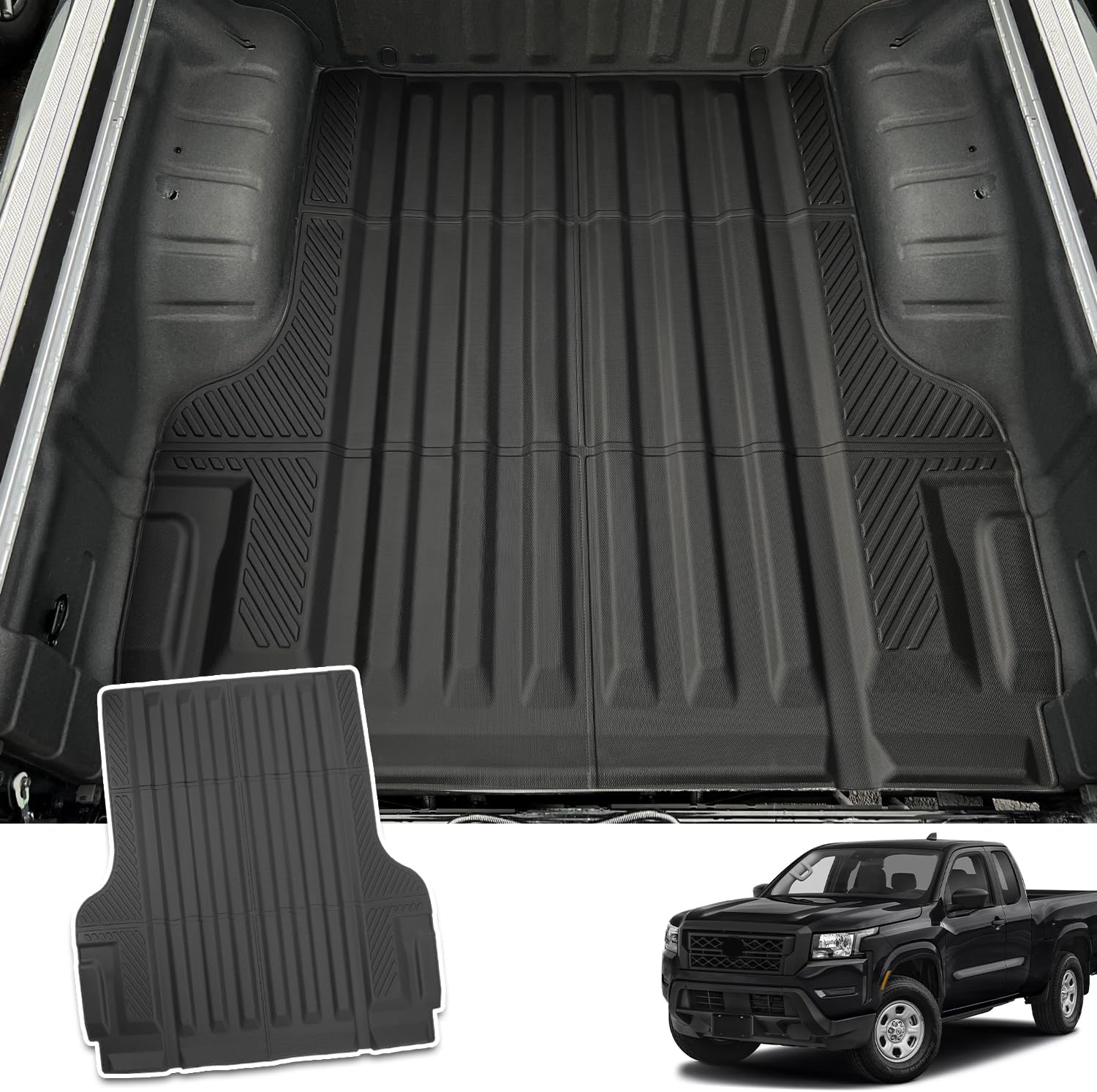 5FT Bed Mat for 2022-2024 Nissan Frontier Truck Accessories