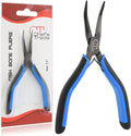 Fish Bone Pliers/Tweezers Stainless Steel Curved - Non-Slip Grip