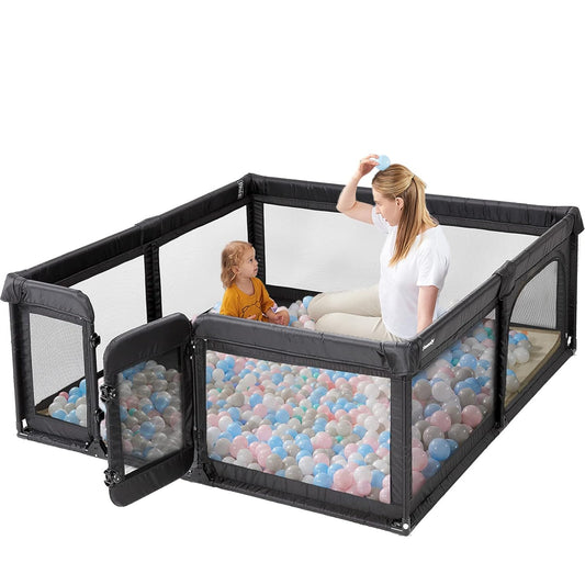 Sweeby Large Playpen: Safe Indoor Fun Zone