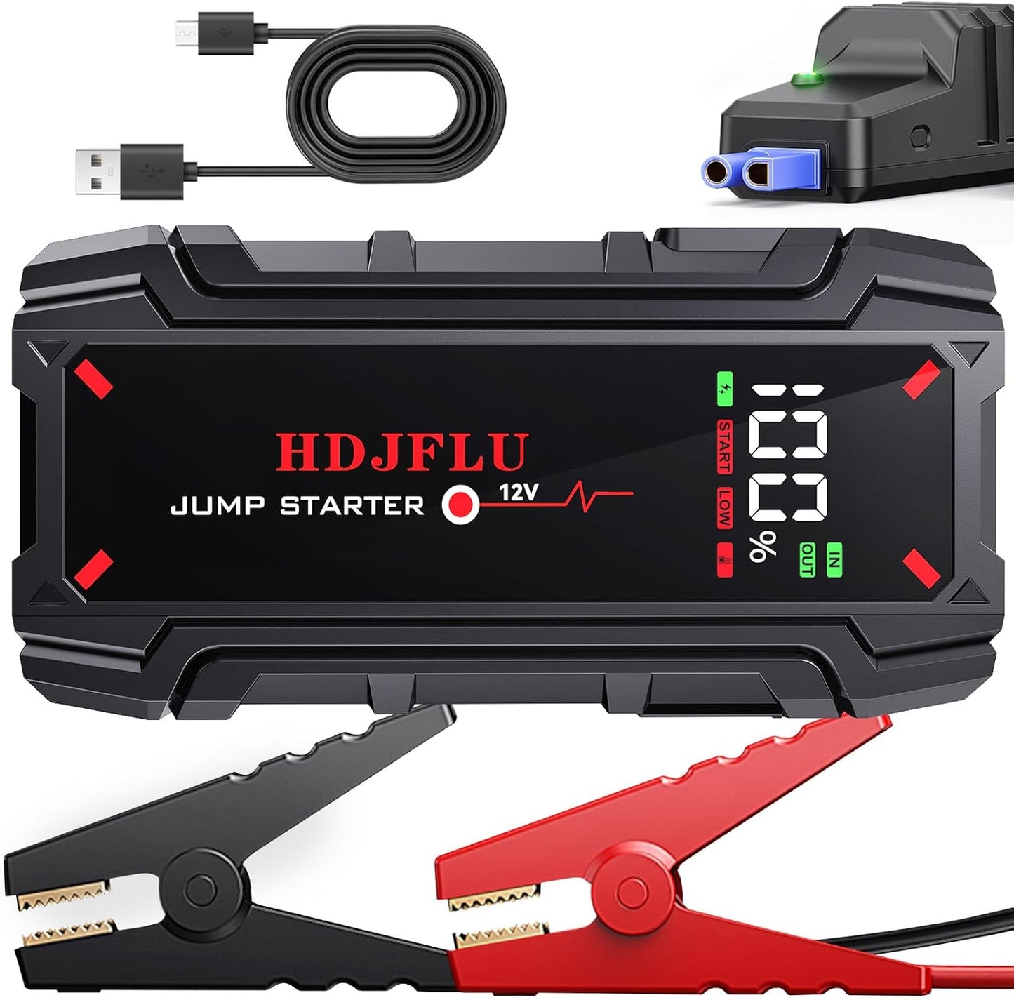 UL-Certified 4000A Car Jump Starter: Power on the Go!