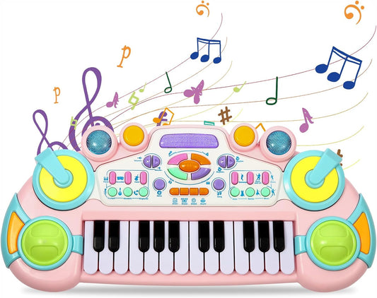 Cozybuy Toddler Piano Toy: 24 Keys Fun for 1-6 Yrs