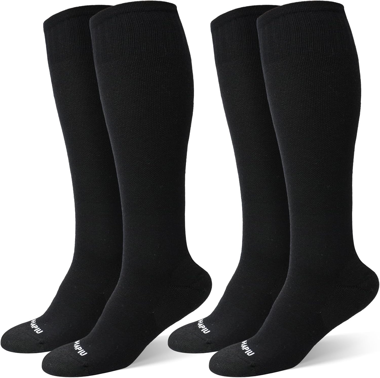 HAPIU Merino Wool Compression Socks for Nurses & Travel