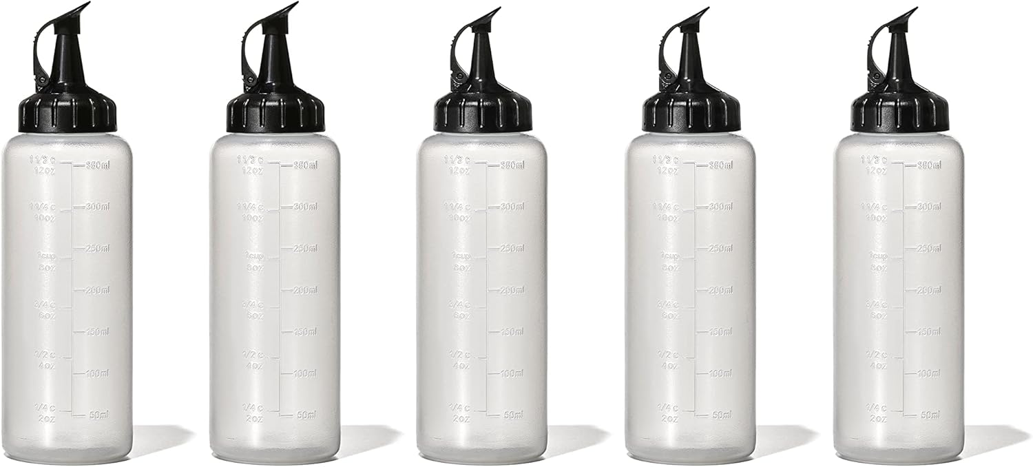 OXO Good Grips Chef's Squeeze Bottle Set for Precise Pouring