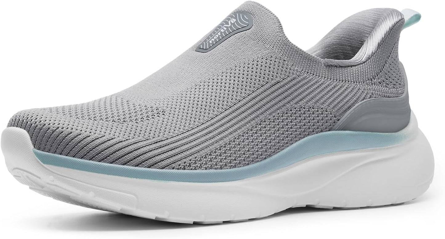 NORTIV 8 Women's Slip-On Walking Shoes for Comfort and Style