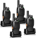 Retevis H-777 Walkie Talkies Rechargeable 4-Pack - Compact Long Range
