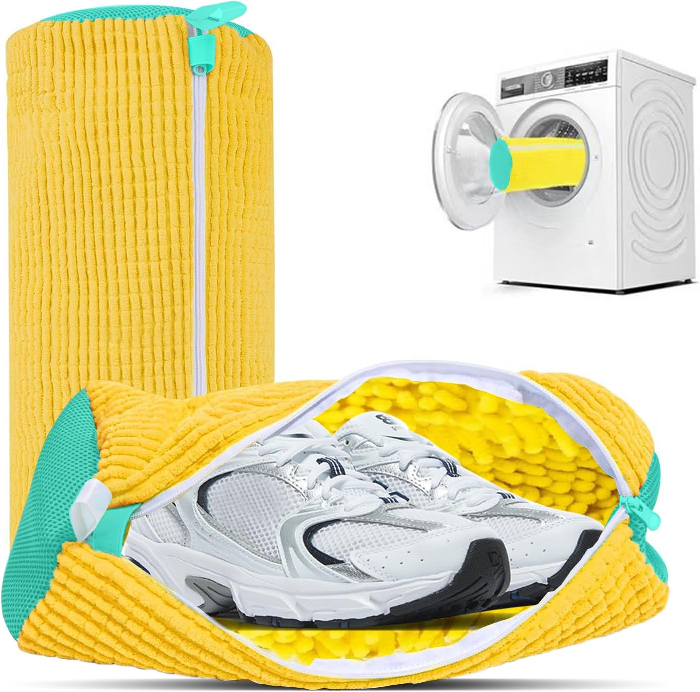 Durable Shoe Wash Bag Set - Protects Shoes