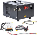 Manual Stop Portable PCP Air Compressor 4500psi 12V/110V - Compact