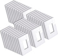 Mid-Size Screwless Outlet Cover - Sleek Snow White Wall Plate