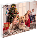 NIUBEE 8.5x11 Picture Frame - Clear Magnetic Desktop Display