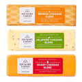 Hickory Farms Cheddar Cheese Variety Sampler - 3 Pack