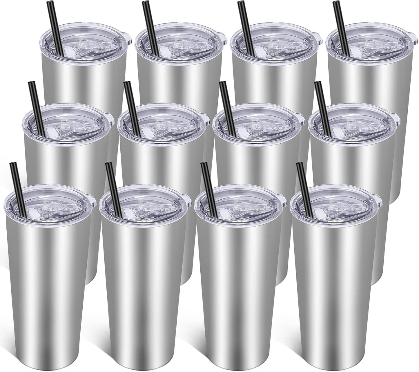 VEGOND 20oz Tumbler Bulk with Lid and Straw for Every Occasion