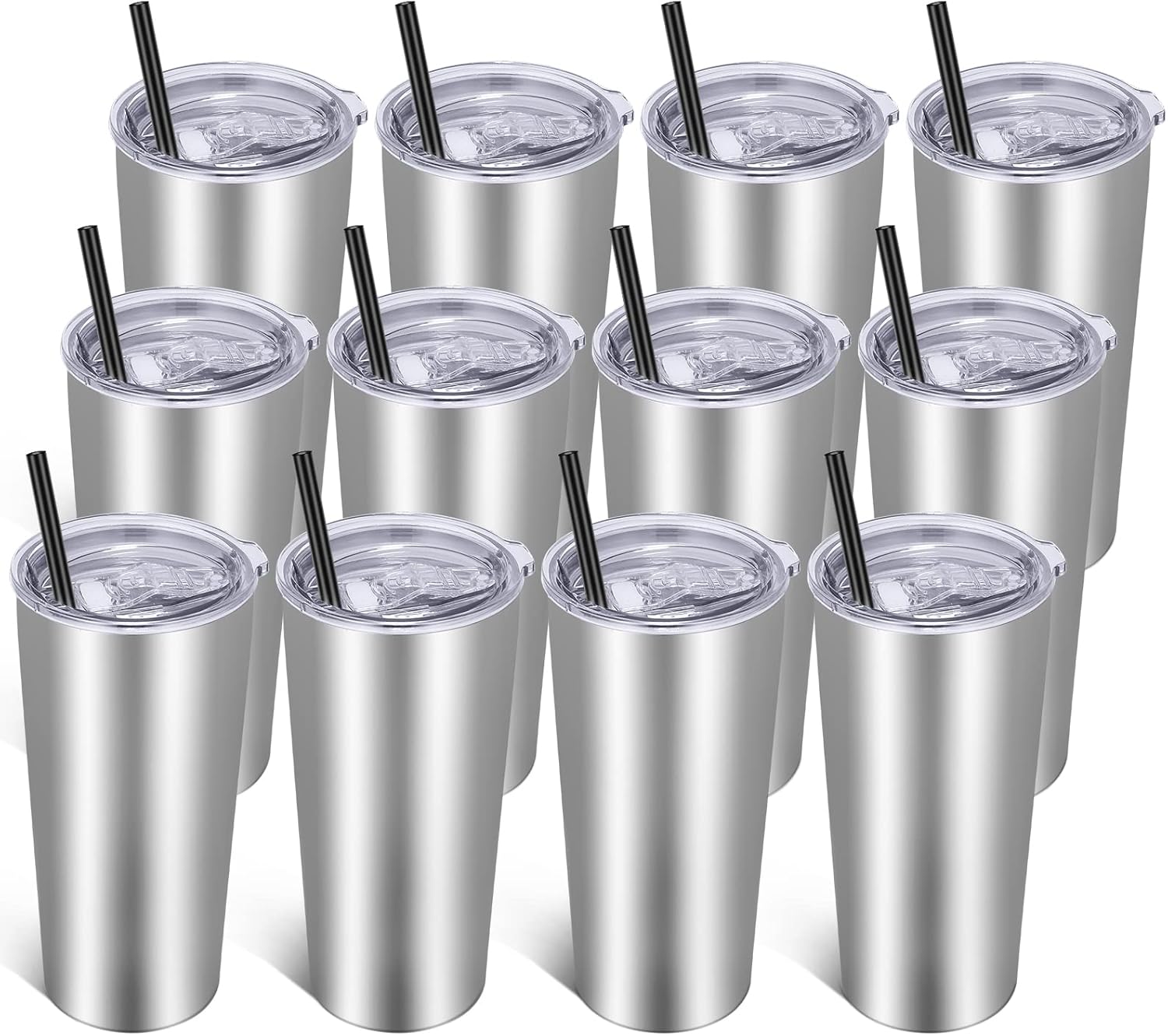 VEGOND 20oz Tumbler Bulk with Lid and Straw for Every Occasion