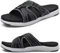 COFACE Mens Sport Recovery Sandals for Men - Orthotic Cushioned Slides