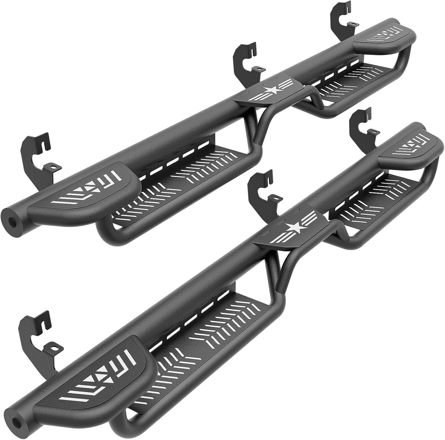Three Raised Steps Running Boards for 2015-2025 Chevy Colorado