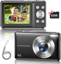 Digital Camera Upgraded FHD 1080P 44MP - Compact Point & Shoot