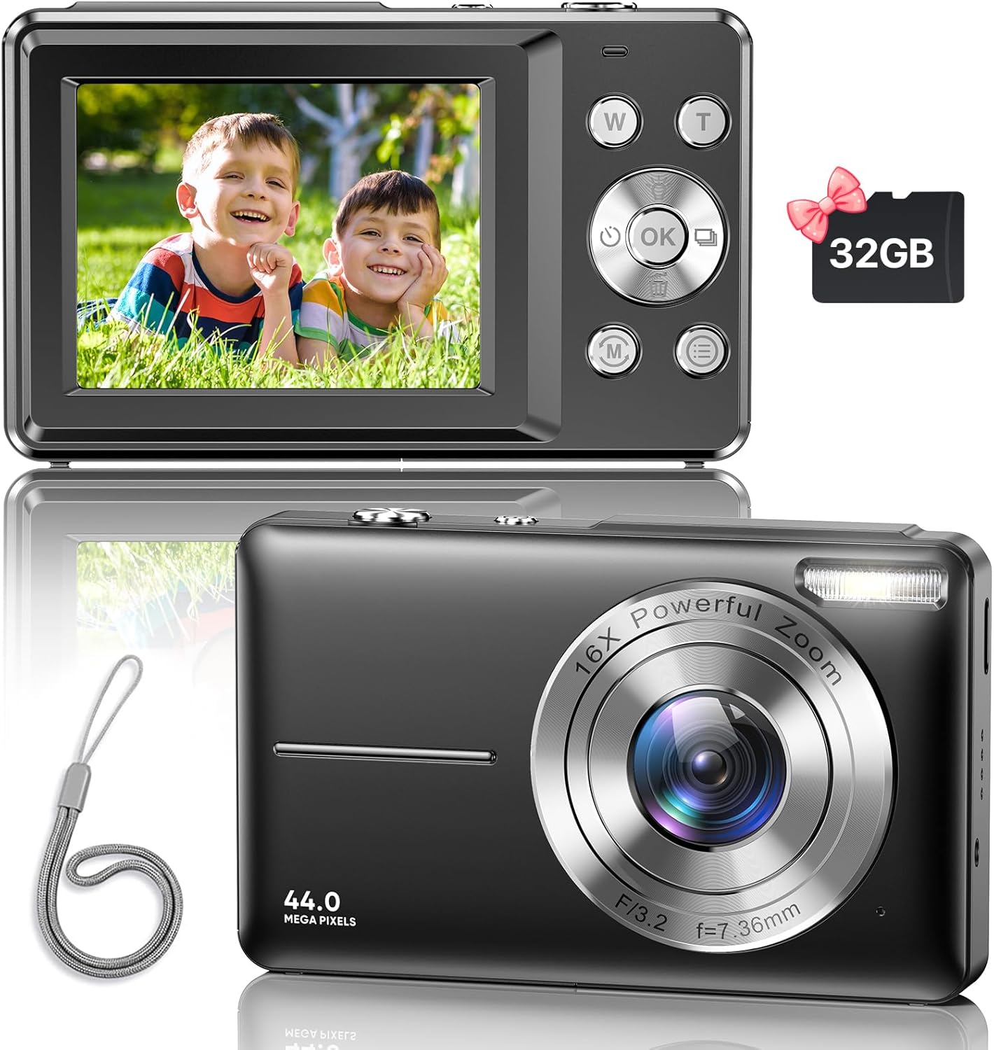 Compact 1080P Camera Bundle for All Ages