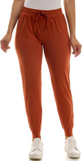 Zac & Rachel Women's Tie Front Jogger Pants for Stylish Comfort
